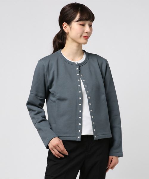 agnes b.（アニエスベー）の「M001 CARDIGAN カーディガンプレッション