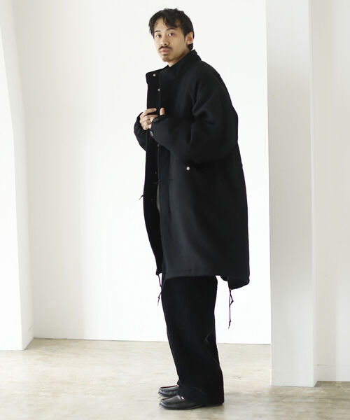 BEAMS（ビームス）の「BEAMS / 中綿 ウール モッズ コート（モッズ