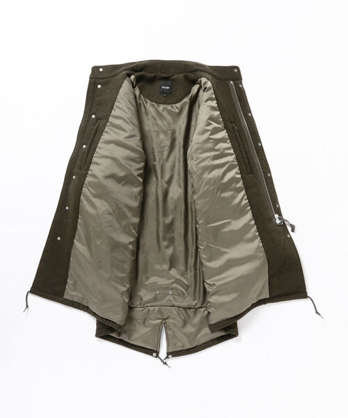 BEAMS（ビームス）の「BEAMS / 中綿 ウール モッズ コート（モッズ