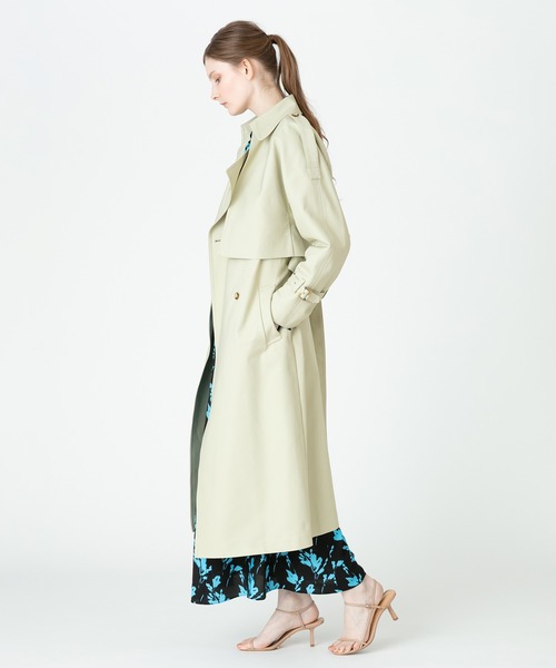 allureville（アルアバイル）の「ダブルクロスディタッチャブルコート