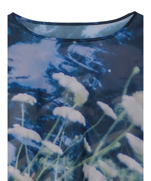 Silvia Conde Olivan×Ameri SHEER TOP（Tシャツ/カットソー）｜Ameri