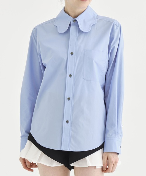 TOGA/トーガ】Cotton typewriter shirt 1/コットンタイプライター