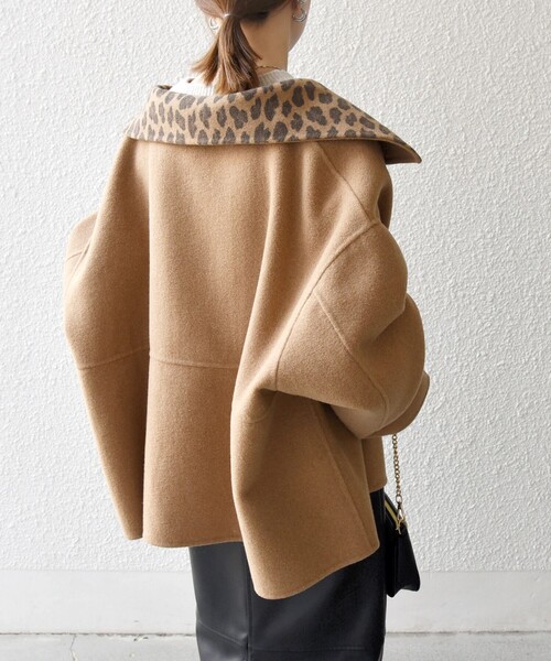 セール】【WEB限定】SHIPS any: リバー スタンドカラー ポンチョ