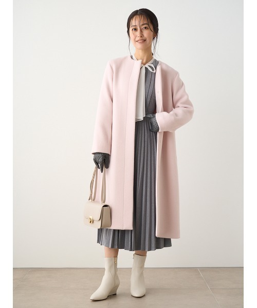 CELFORD（セルフォード）の「カシミア混ノーカラーコート（その他