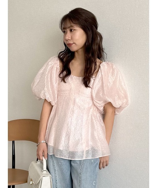 LILY BROWN（リリーブラウン）の「【WEB限定カラー】3WAYシアー