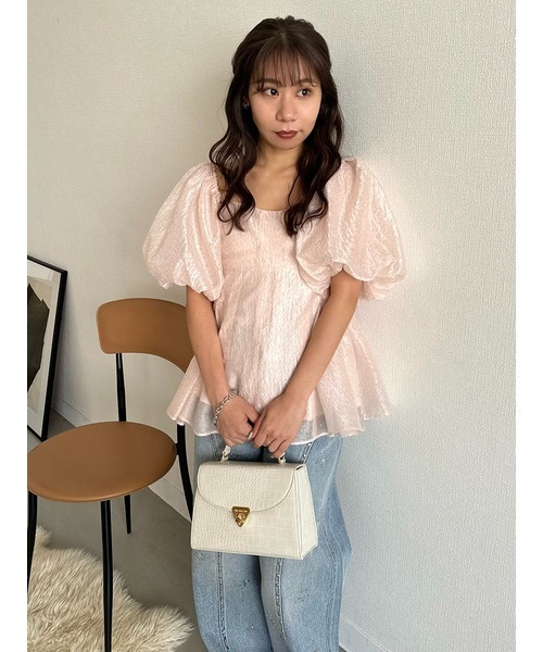 LILY BROWN（リリーブラウン）の「【WEB限定カラー】3WAYシアー