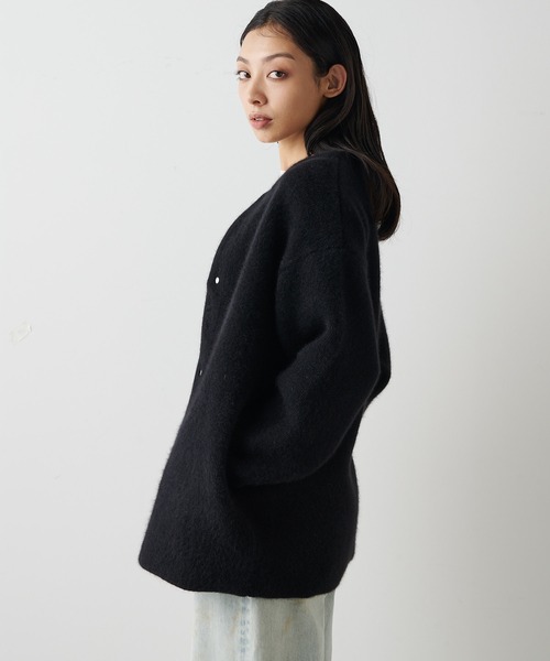 Whim Gazette（ウィムガゼット）の「セッケツニットジャケット（ノー