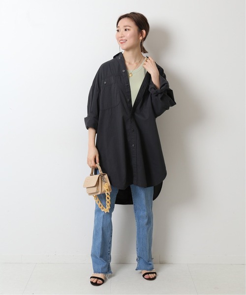 Spick & Span（スピックアンドスパン）の「ロングルーズワークシャツ