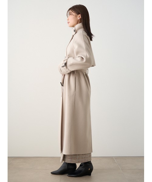 CELFORD（セルフォード）の「ウール混リバートレンチコート（トレンチ