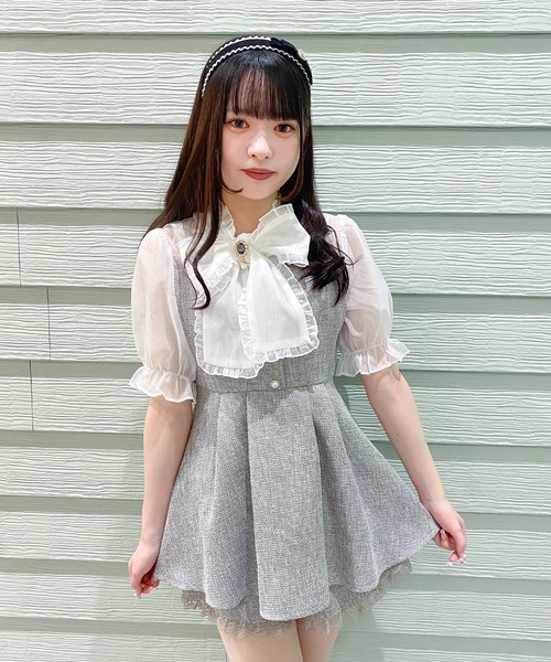 BIGリボンツイードセットアップ（セットアップ）｜ROJITA（ロジータ