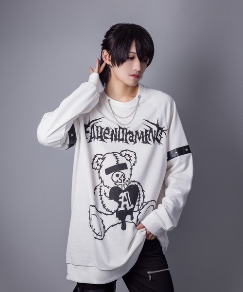 Amilige（アミリージュ）の「チェーンネックレスベアプリント