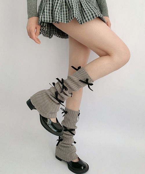 Revo.（レボ）の「メニ―リボン レッグカバー レッグウォーマー Y2K