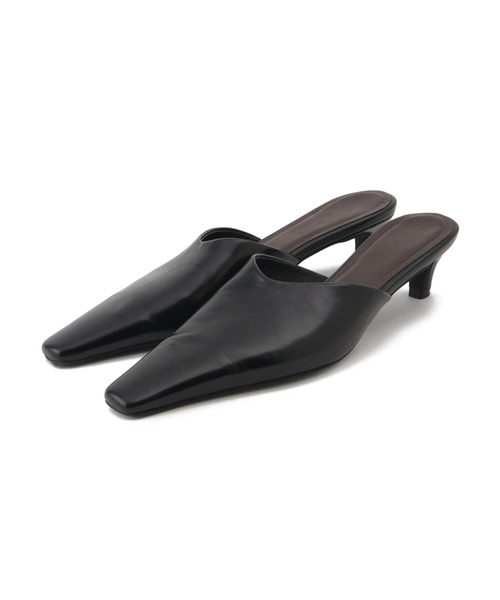 EMOELLE】レザーミュール（サンダル）｜ADAM ET ROPE'（アダムエロペ
