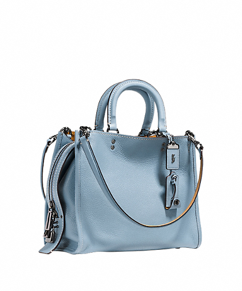 COACH（コーチ）の「ローググラブタン ペブル レザー（ショルダー