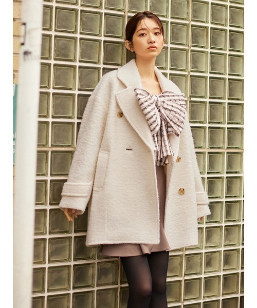 SNIDEL（スナイデル）の「コクーンボアコート（その他アウター）」 - WEAR