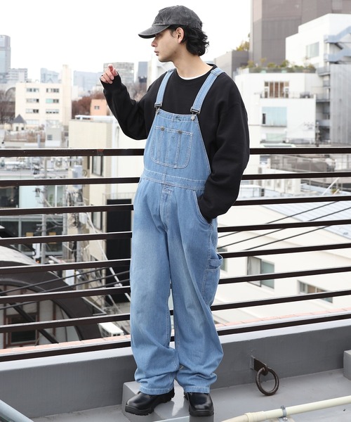 セール】デニム オーバーオール（サロペット/オーバーオール）｜8