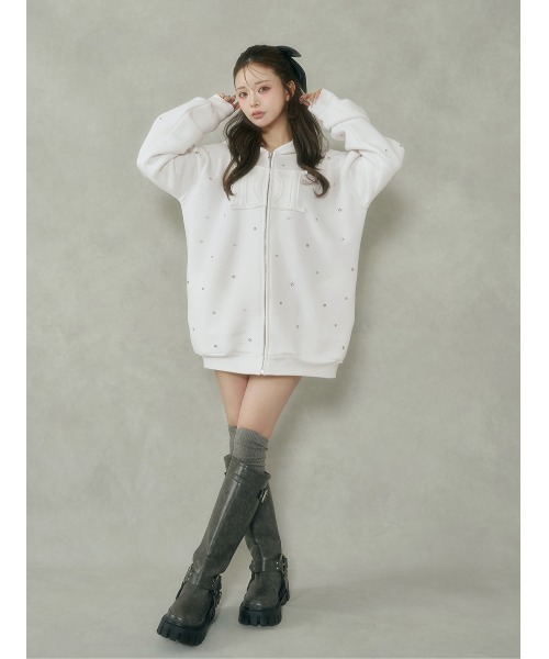 Darich DDロゴビジュージップパーカー ダーリッチ Darich DDロゴ