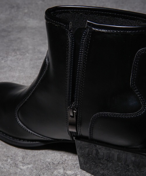 High sole heel boots / ハイソールヒールブーツ(牛革)（ブーツ