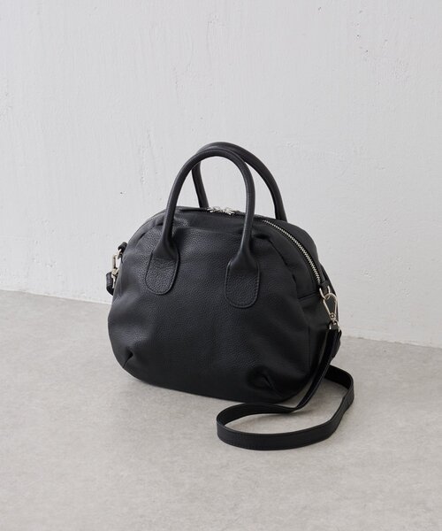 本革》ラウンドミニボストンバック（ボストンバッグ）｜BEARDSLEY