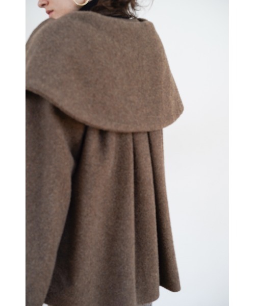 CLANE（クラネ）の「【CLANE(クラネ)】ビッグカラーフレアコート