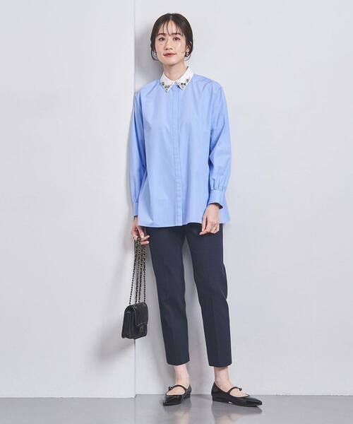 UNITED ARROWS（ユナイテッドアローズ）の「ビジュー シャツブラウス