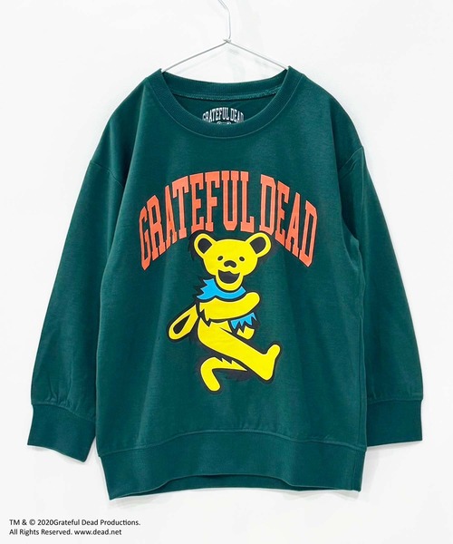 GRATEFUL DEAD/グレイトフルデッド】 綿タッチ ミニ裏毛 トレーナー