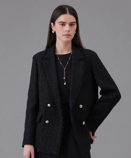 Eternal Line 2026】ミックスツイードダブル ジャケット（テーラード