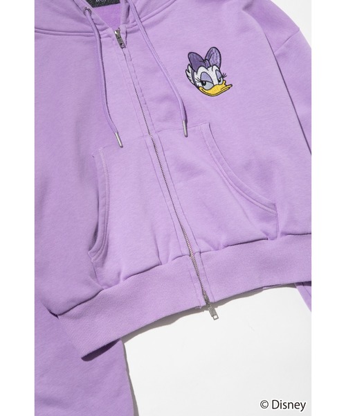 Disney / EMBROIDERY ZIP HOODIE（パーカー）｜WCJ（ダブルシージェイ