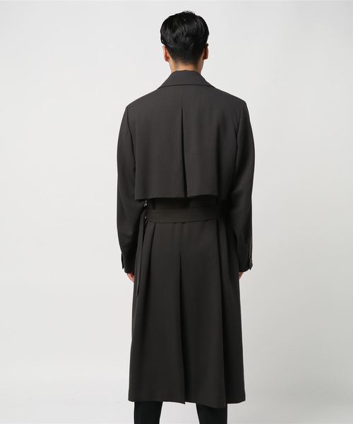 ETHOSENS（エトセンス）の「【ETHOSENS】ジョーゼットトレンチコート