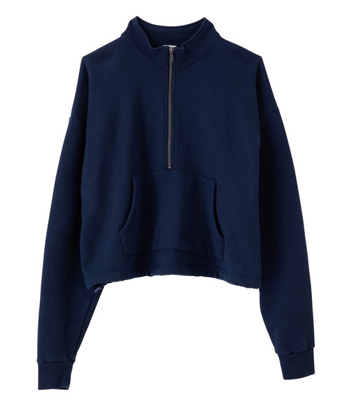 SEA（シー）の「ハーフジップ スウェットプルオーバー（スウェット