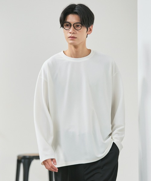 静電気防止ドライアムンゼンクルーネック&モックネックベーシック