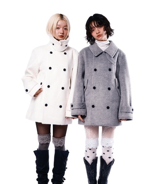 セール】Middle shaggy coat/ミドルシャギーコート（その他アウター