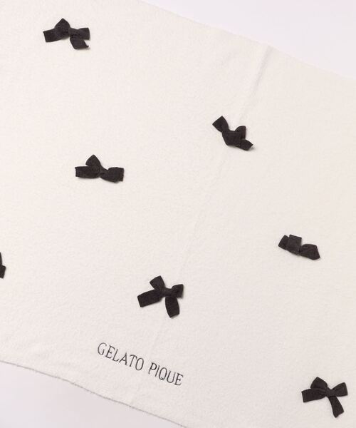 gelato pique（ジェラートピケ）の「リボンブランケット（ブランケット
