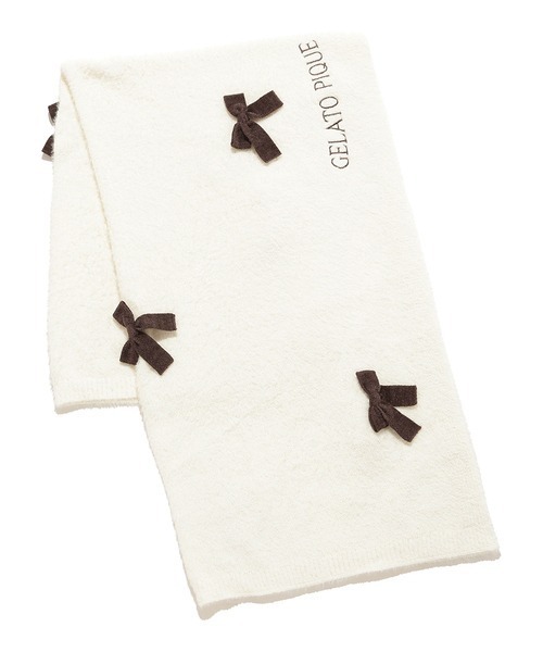 gelato pique（ジェラートピケ）の「リボンブランケット（ブランケット