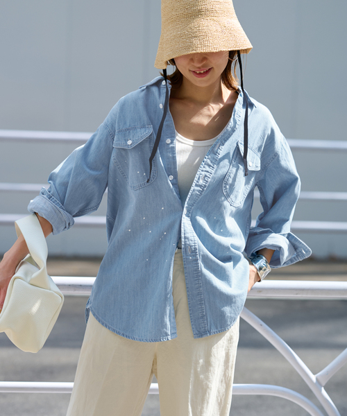 FRAMeWORK（フレームワーク）の「【LEE/リー】別注VINTAGEライクデニム