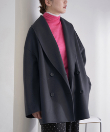 IENA（イエナ）の「ダブルモッサコート◇（その他アウター）」 - WEAR