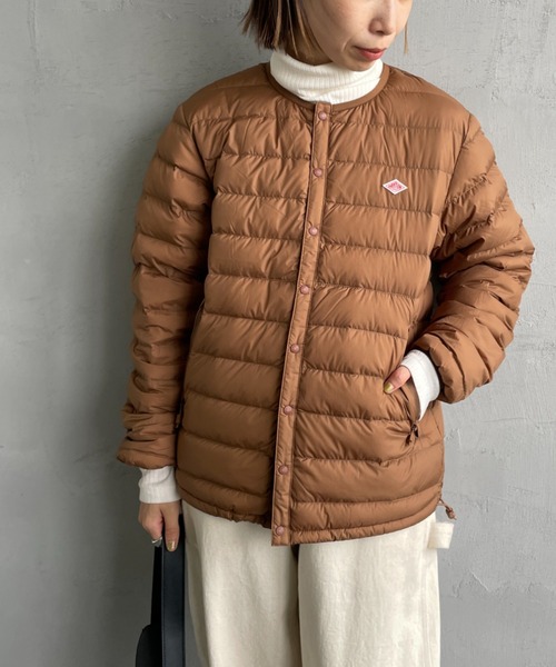 DANTON/ダントン] インナーダウン クルーネックジャケット（ダウン