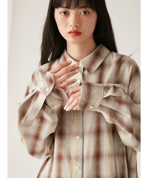 LILY BROWN（リリーブラウン）の「[L.B CANDY STOCK]CANDYビジュー