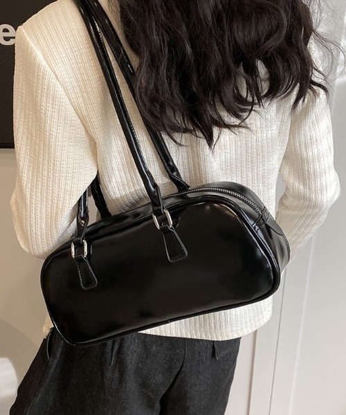 セール】【tood.】横長ロングハンドル ショルダーバッグ（ショルダー