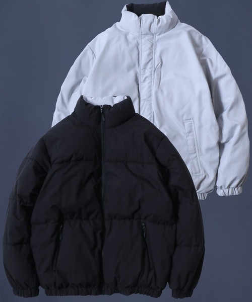 セール】2WAY Reversible Eco Down Jacket/別注 2WAY リバーシブル