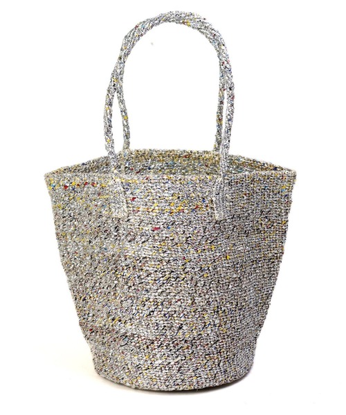 アフリカンスクエアー AFRICANSQUARE / プラスチックサイザルバッグ共