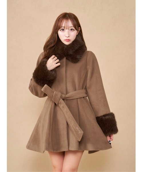 Darich（ダーリッチ）の「ウエストベルトメルトンコート（その他