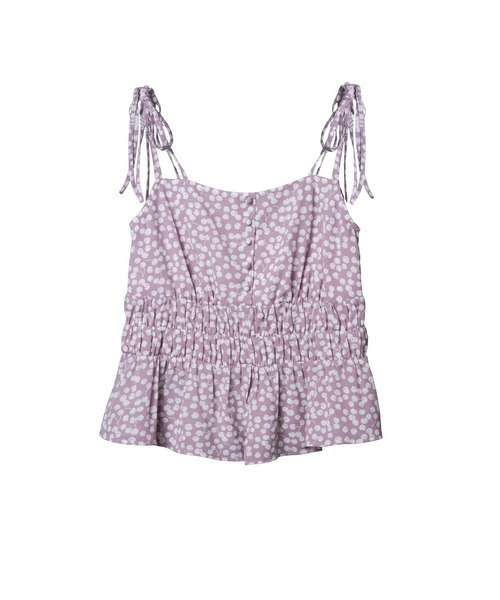 Cherry Pattern Strap Top（キャミソール）｜Her lip to（ハーリップ