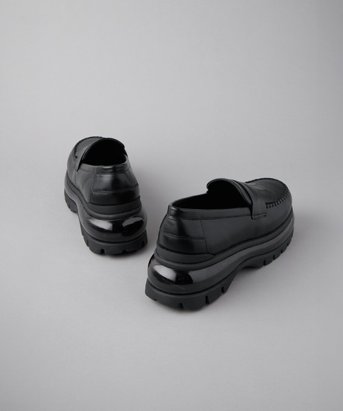 CLEL（クレイル）の「【CLEL】Air Cushion High Sole Loafers/Derby