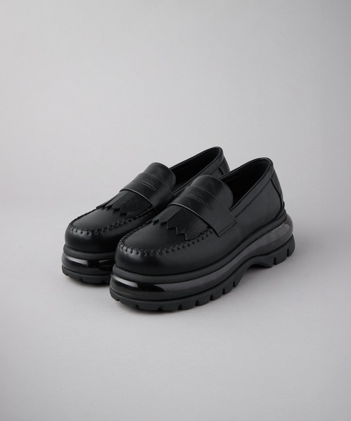 CLEL（クレイル）の「【CLEL】Air Cushion High Sole Loafers/Derby
