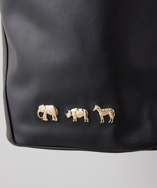 ear PAPILLONNER（イアパピヨネ）の「アニマルパーツバケットバッグ