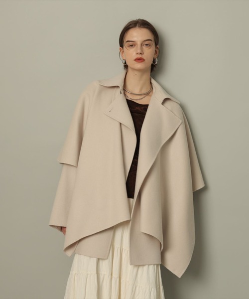 ストール付きリバーコート（ダウンジャケット/コート）｜CADUNE