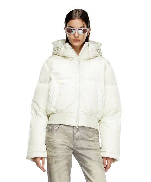 DIESEL（ディーゼル）｜ダウンジャケット/コート（ホワイト系）一覧 - WEAR