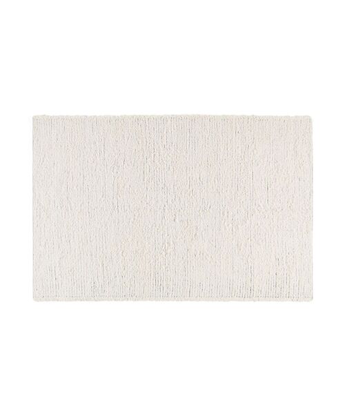 シャギー コットン ラグ M 2000×1400 ホワイト 床暖房対応 ホット