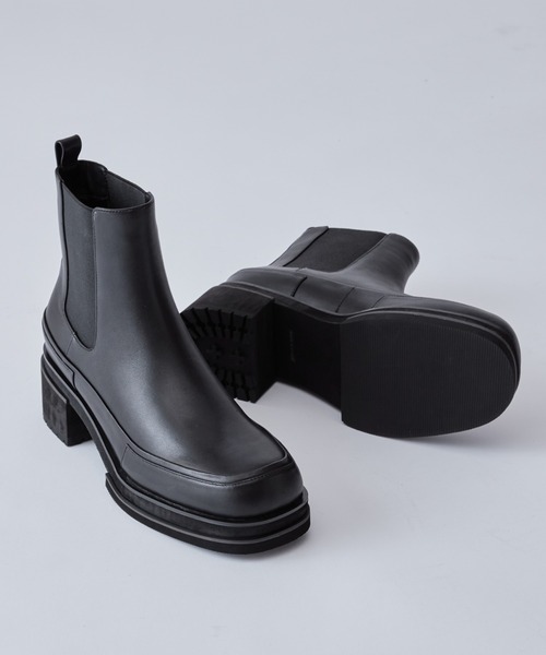 Lui's（ルイス）の「ボリュームソールサイドゴアブーツ（ブーツ）」 - WEAR